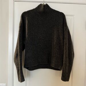 Zara Charcoal Turtleneck Sweater